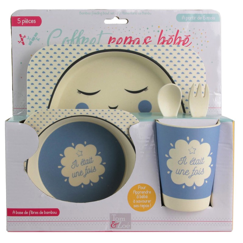 coffret repas bébé garcon - set de repas pour bébé