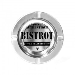 Cendrier en Métal Bistrot Argent
