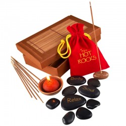 Coffret de Détente Galets Spa "Hot Rocks"