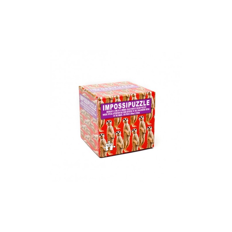 Impossipuzzle Cube Suricates - Puzzle Impossible Impossipuzzle Cube Suricates - Puzzle Impossible