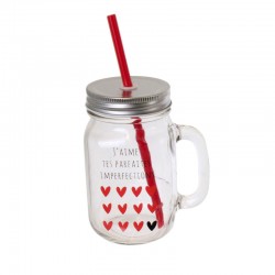 Mason Jar Love Message 45cl Parfaites Imperfections