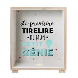 Tirelire Cadre Kids - Première Tirelire De Mon Petit Génie