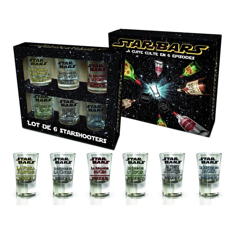 Shooters Star Bars x 6 - La Saga de l'Apéro Shooters Star Bars x 6 - La Saga de l'Apéro