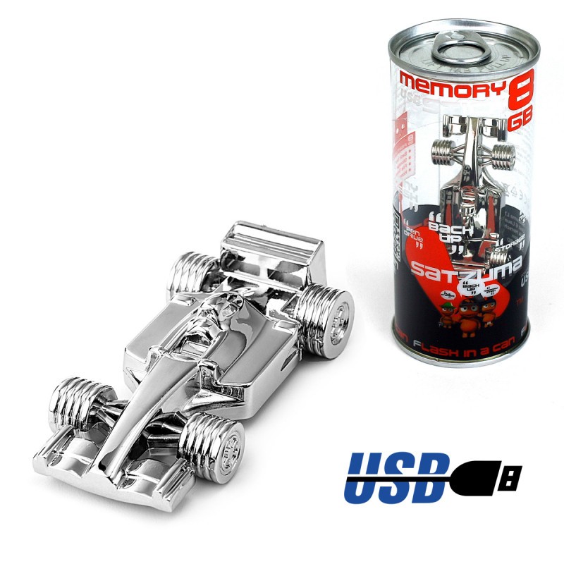 Clé USB 8 Gb en Métal - Formule 1 Clé USB 8 Gb en Métal - Formule 1