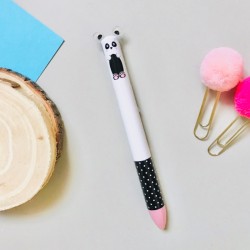 Stylo à Bille 2 Couleurs Panda