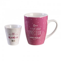 Coffret Mug et Gobelet Expresso Maman