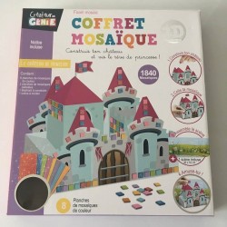 Coffret Mosaïque 3D avec 1840 Autocollants - Château