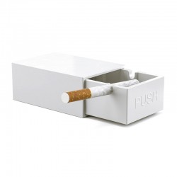 Cendrier Match Box Blanc