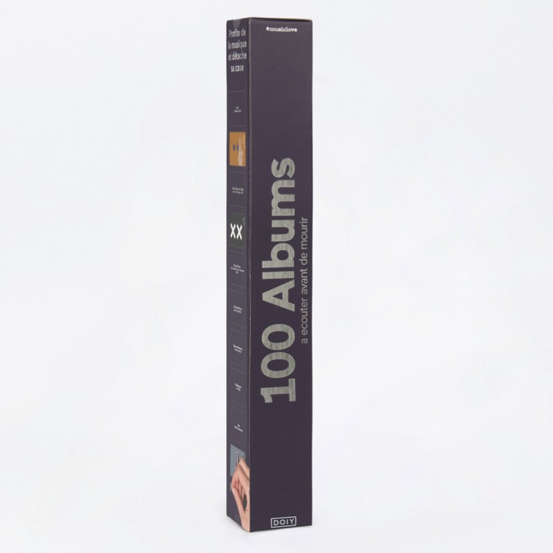 100 Albums à écouter Avant De Mourir DOIY Poster 100 Albums A Ecouter Avant De Mourir