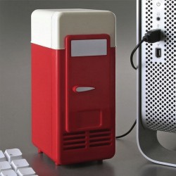 Mini Frigo USB Rouge