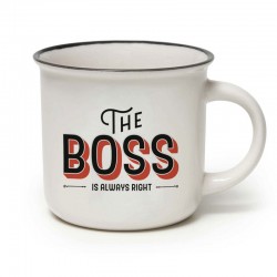 Tasse Cup-Puccino en Porcelaine - The Boss