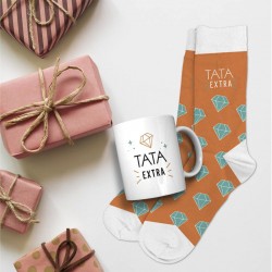 Coffret Mug et Chaussettes - Tata Extra