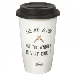 Mug avec Couvercle The Jedi Is Cool