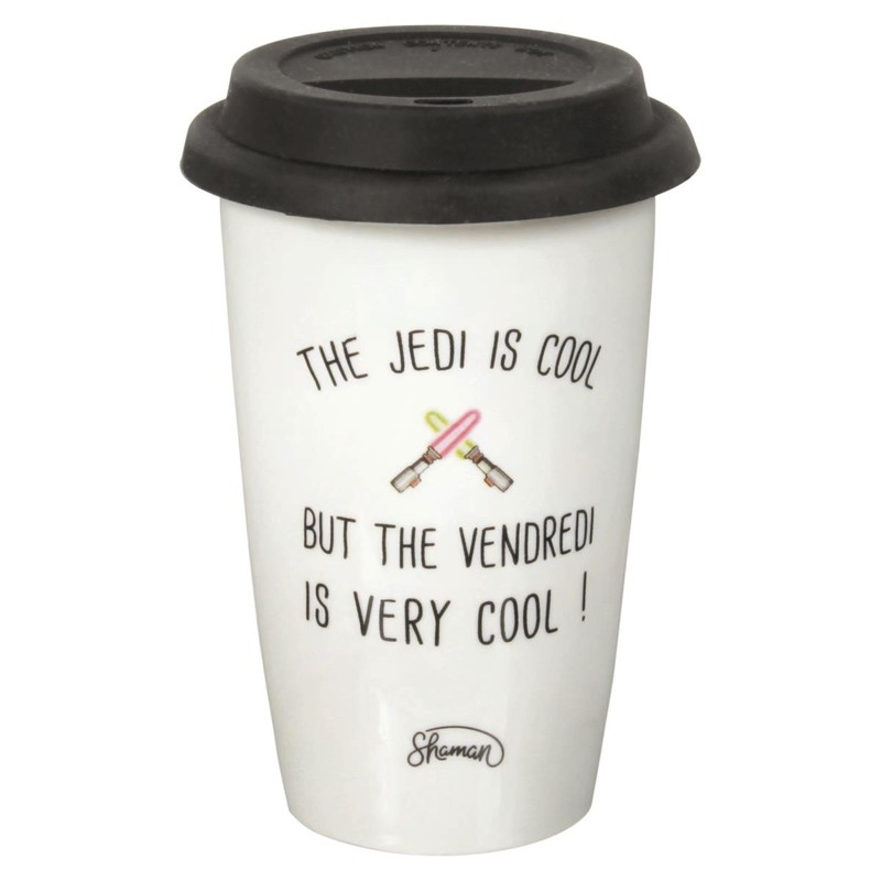 Mug avec Couvercle The Jedi Is Cool
