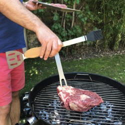 Accessoire pour Barbecue Multi-outils 5 en 1 - Idée cadeau pour Homme
