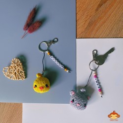 Porte-Clés Personnalisé - Mon Petit Animal au Crochet
