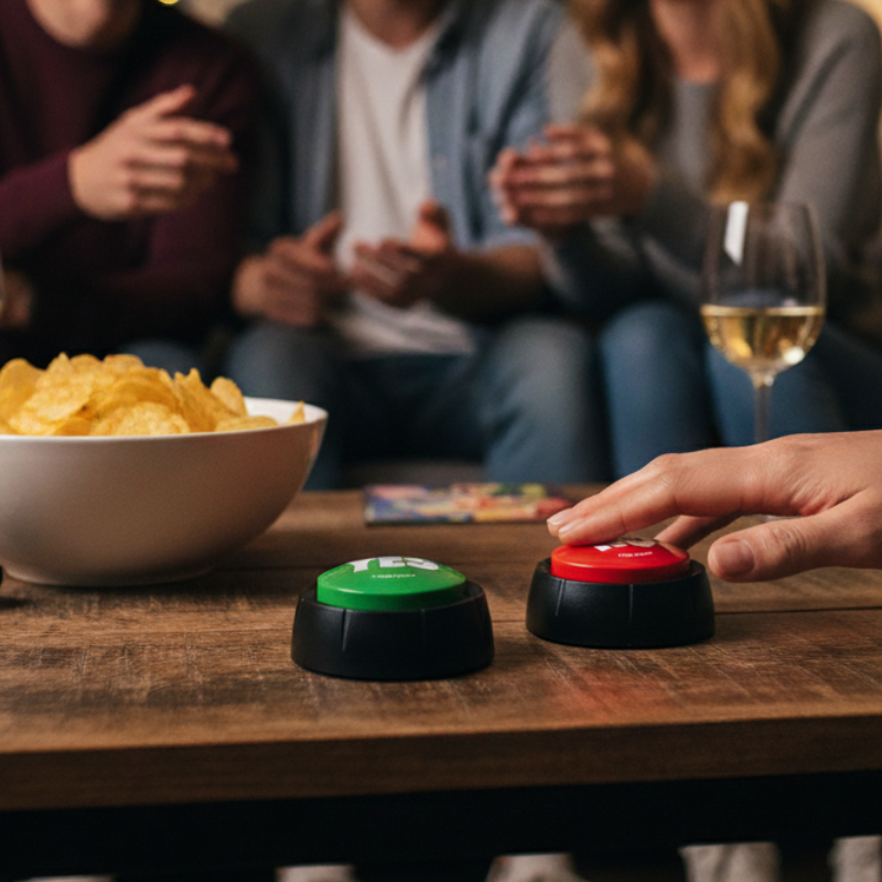 Set de 2 Boutons Sonores - Yes/No