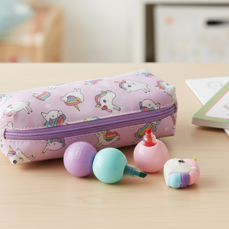 Surligneur 3 en 1 Licorne