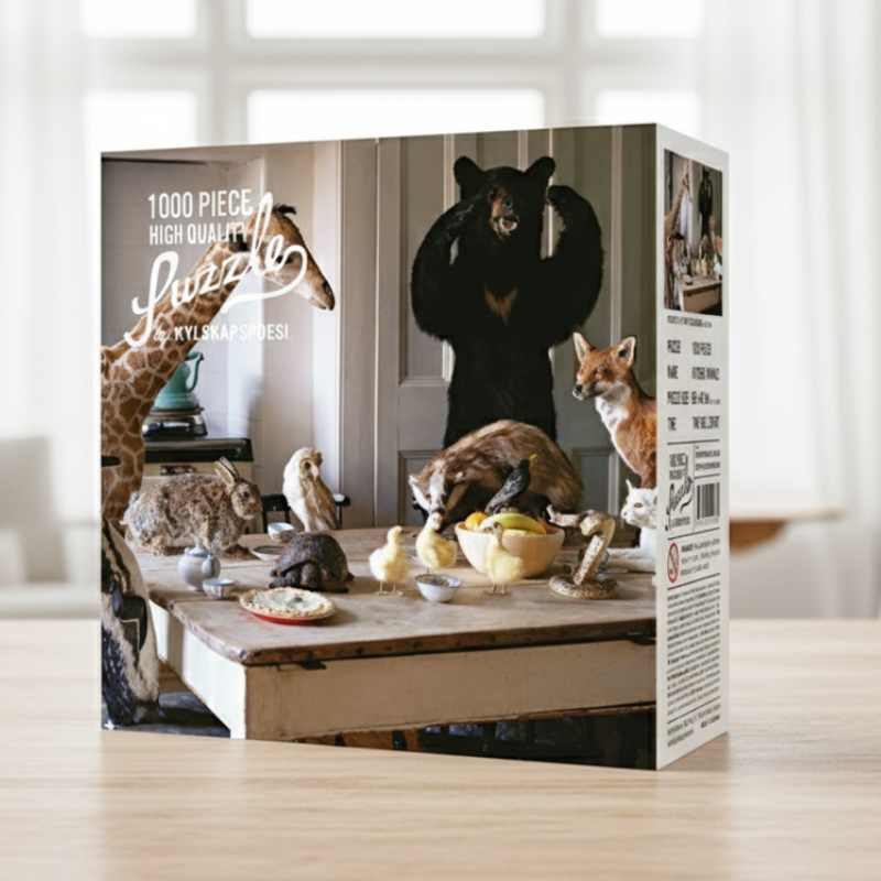 Puzzle 1000 Pièces - Animaux Cuisine Puzzle 1000 Pièces - Animaux Cuisine