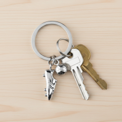 Porte-clés Chaussure et Ballon de Foot