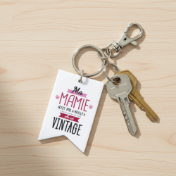 Porte-Clés Famille Fantastique - Mamie Vintage