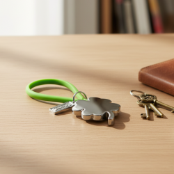 Porte-clés Porte-bonheur - Trèfle