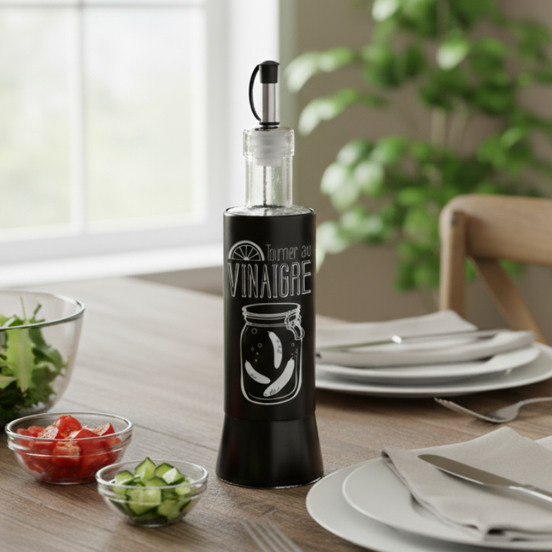 Vinaigrier en Verre - Tourner Au Vinaigre