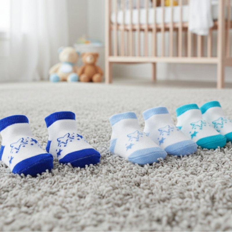 Coffret 3 Paires de Chaussettes 0-6 Mois - Garçon