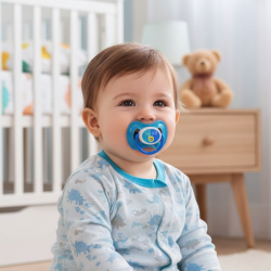 Tétine Superbébé avec Embout de Protection - Garçon