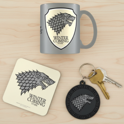 Set Mug, Sous-Verre et Porte-clés Game Of Thrones