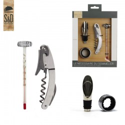 Kit Accessoires du Sommelier 4 pièces