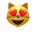 emoji cat lover