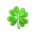 emoji clover