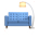 emoji sofa